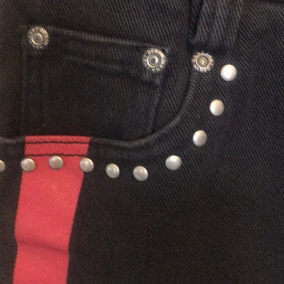 Racing stripe NWT jeans - Picture 2 of 8